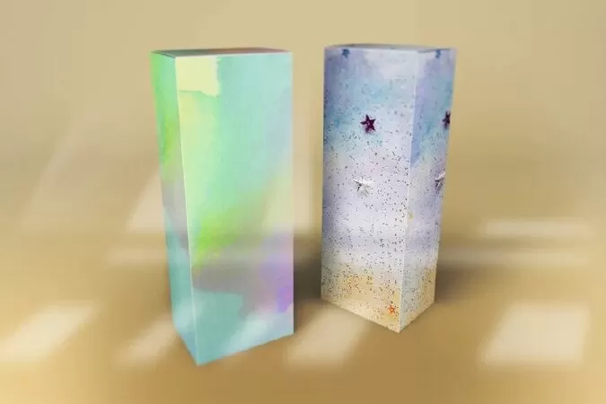 Rectangular Stand Box Mockup, Package Box Mockup, Packaging Mockup