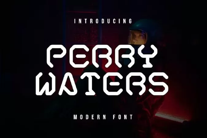PerryWaters Modern Font