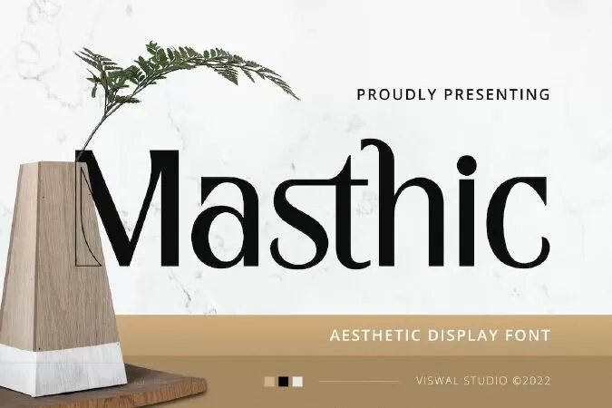 Masthic - Modern Font