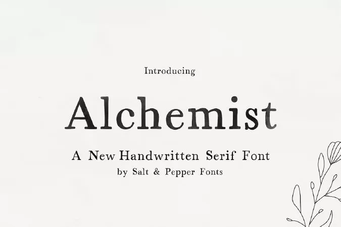 Alchemist Serif Font