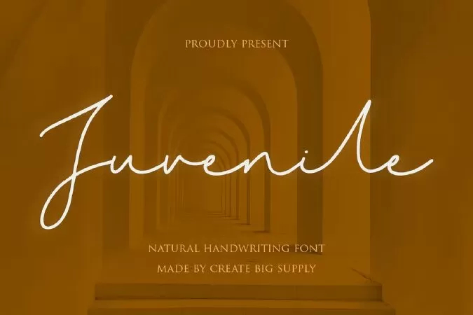 Juvenile Handwritten Font
