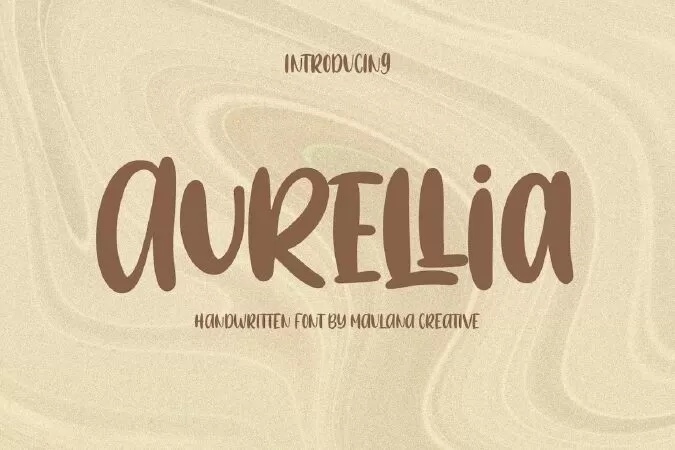 Aurellia Handwritten Font