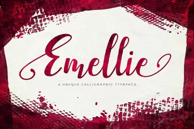 Emellie Script Font