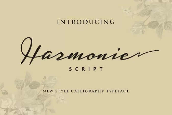 Harmonie Script