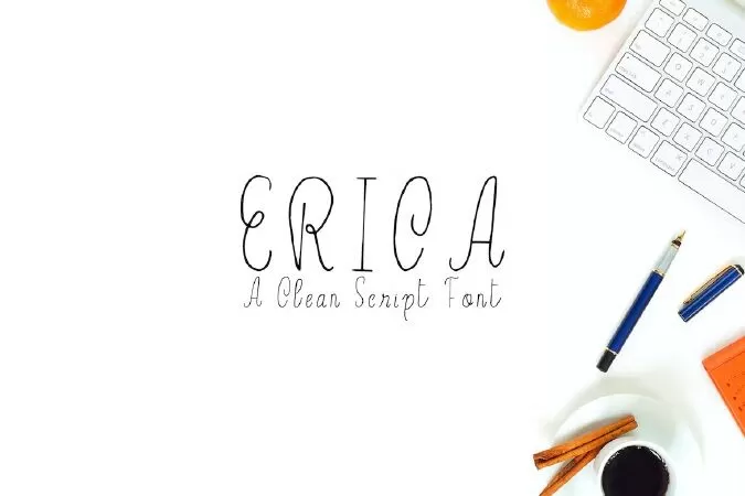 Erica Script Font