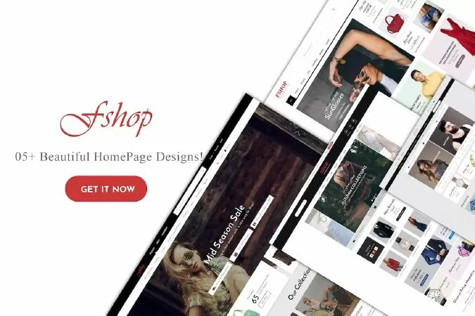 FShop - Fashion, Clothing eCommerce PSD Template