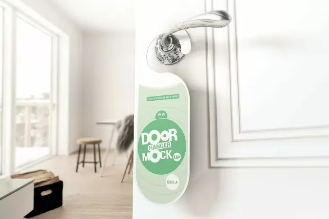 Door Hanger Mockups