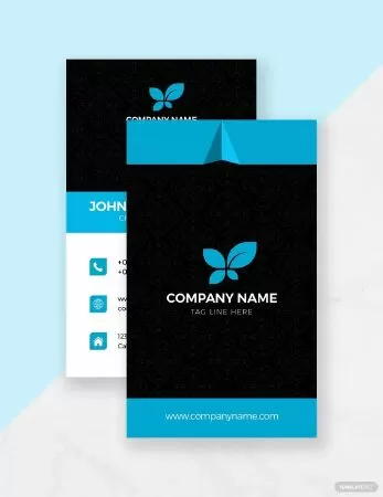 Business Style Trading Card Template