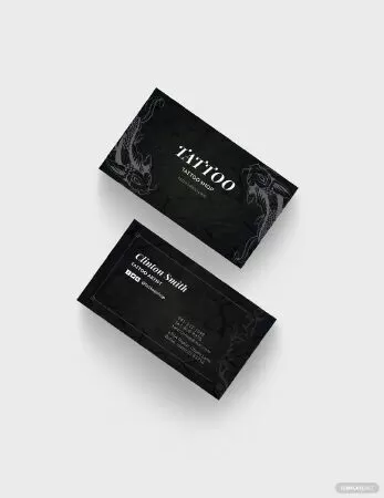 Tattoo Artist Business Card Template