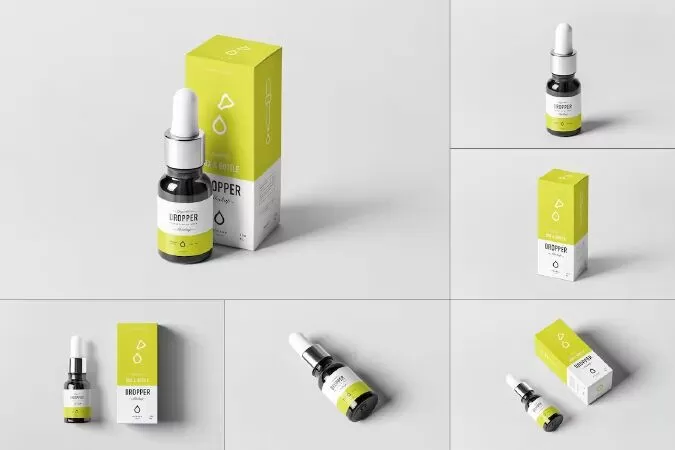 Dropper Bottle Mock-Up