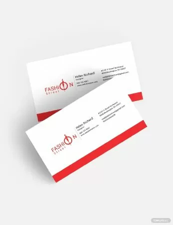 Simple Fashion Business Card Template