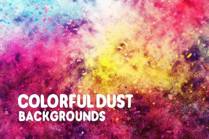Colorful Dust Backgrounds