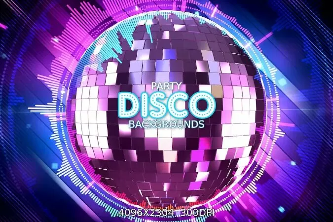 Disco Party Backgrounds