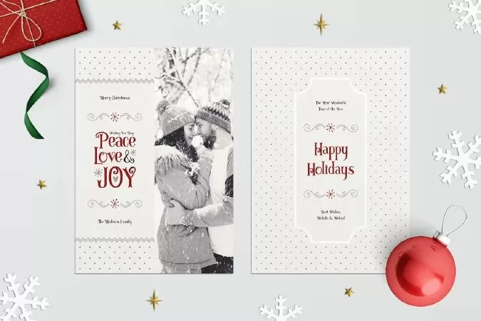 Holiday Christmas Card