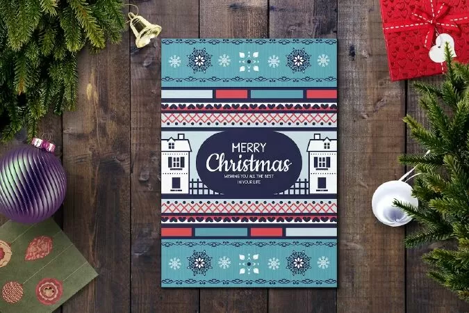 Christmas Card Template
