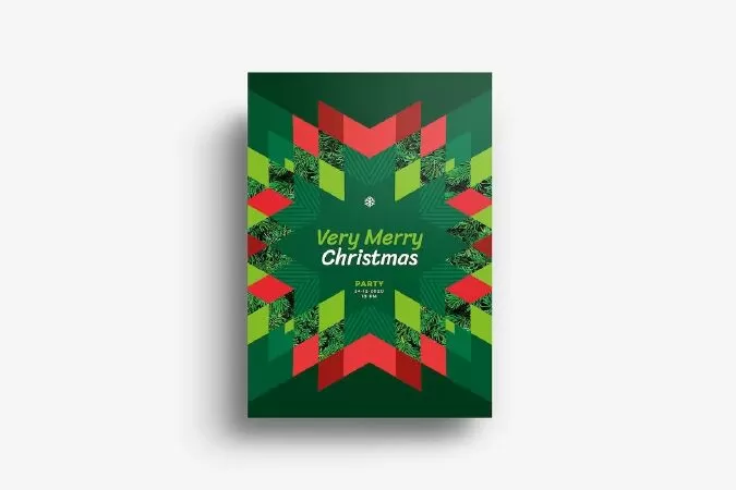 Modern Merry Christmas Card