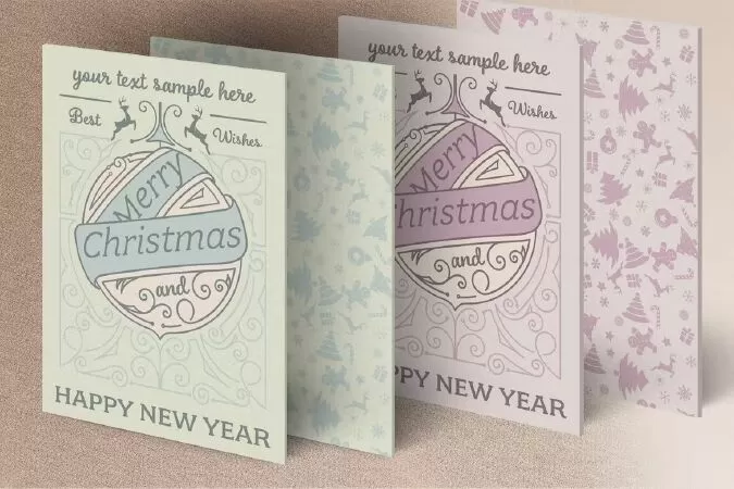 Christmas greeting Card 14
