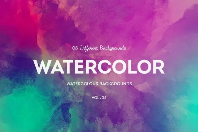 Watercolor Backgrounds V4