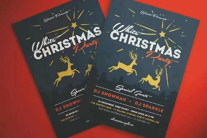 Christmas Party Flyer
