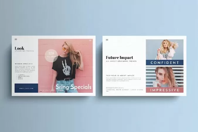 Fashion Postcard Template