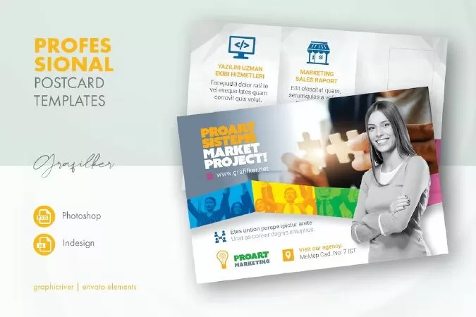Marketing Postcard Templates