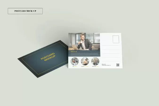 Postcard mockup