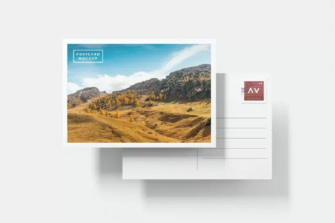 Postcard Mockup