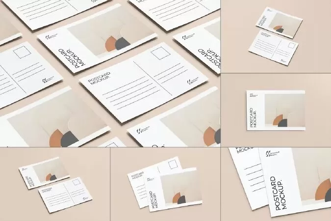 Postcard Mockup