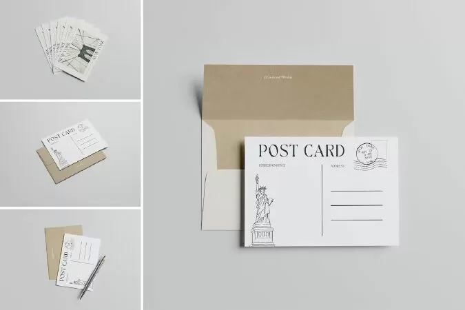 Postcard Mockup