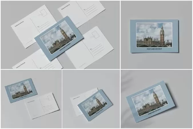 Postcard Mockups