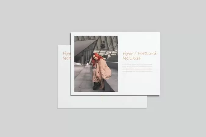 Postcard mockup