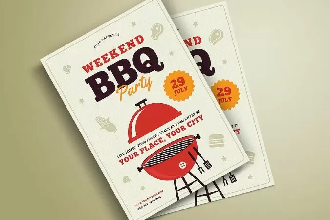 Barbeque Party Flyer