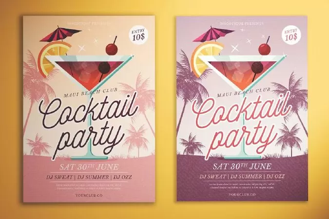 Cocktail Party Flyer