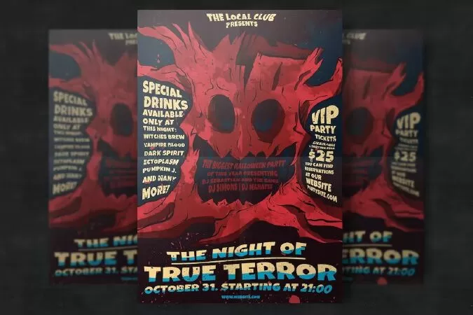 Halloween Party Flyer Template