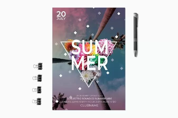 Summer Club Flyer