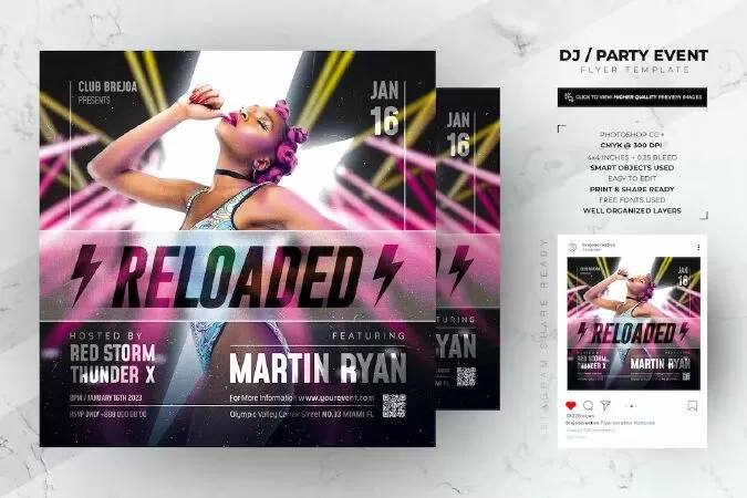 Club Party Flyer