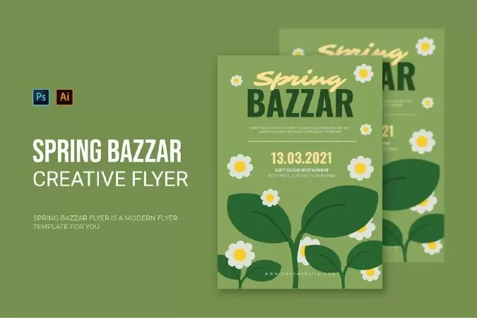 Spring Bazaar - Flyer
