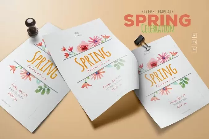 Spring Celebration Flyer