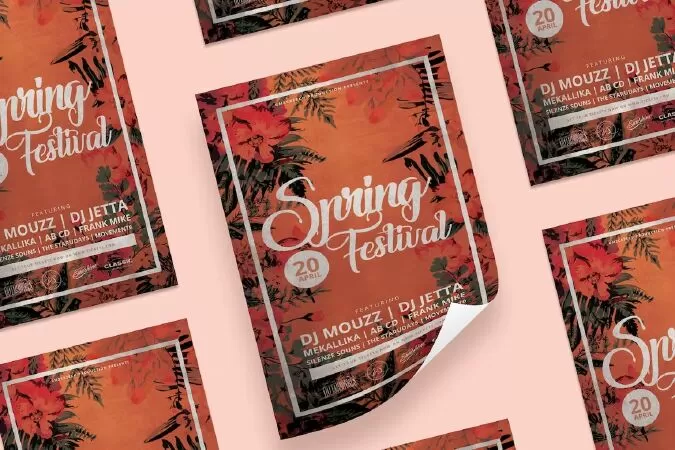 Spring Festival Flyer