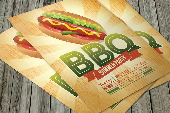 BBQ Summer Flyer
