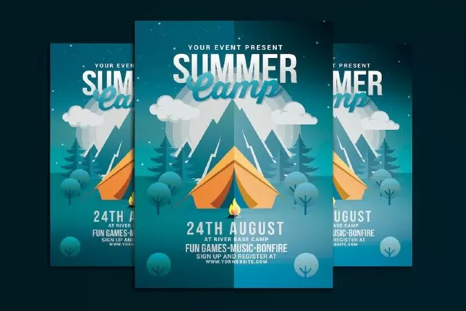Summer Camp Flyer