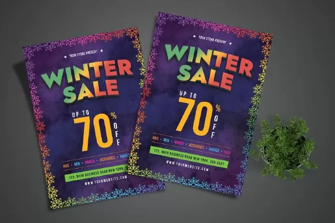 Winter Sale Flyer