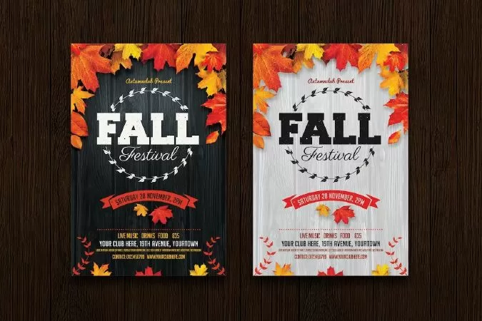 Fall Festival Flyer