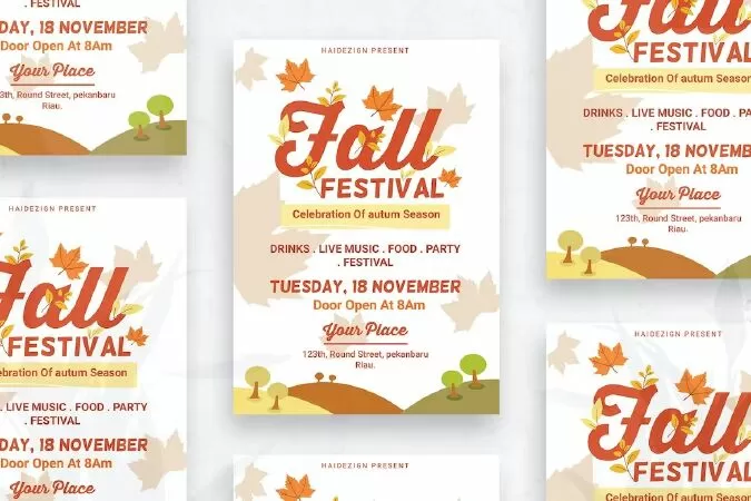 Fall Festival - Flyer
