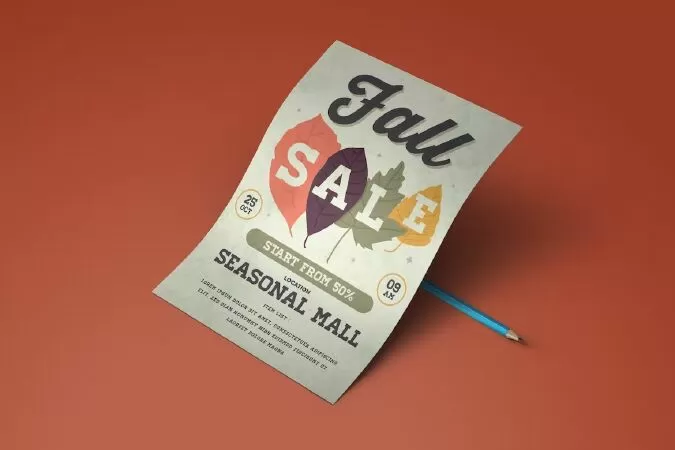 Fall Sale Flyer