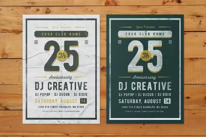 Anniversary Flyer