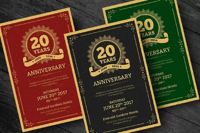 Anniversary Party Invitation