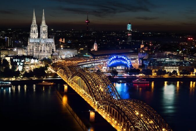 Love Bridge in Cologne, Germany
