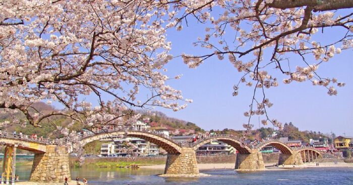 Cầu gỗ Kintaikyo, Nhật Bản