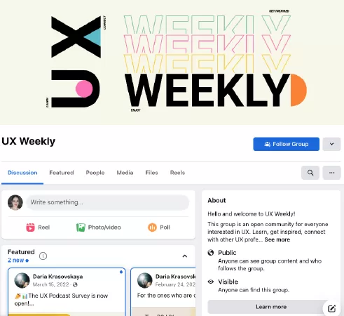 UX Weekly